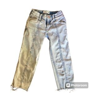 ☀️5/25☀️ Abercrombie Kids High Rise Ankle Skinny Jeans Adjustable Waist Size 5/6
